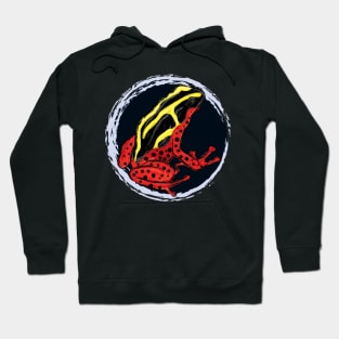 Artwork of a Poison Dart Frog XIV Hoodie